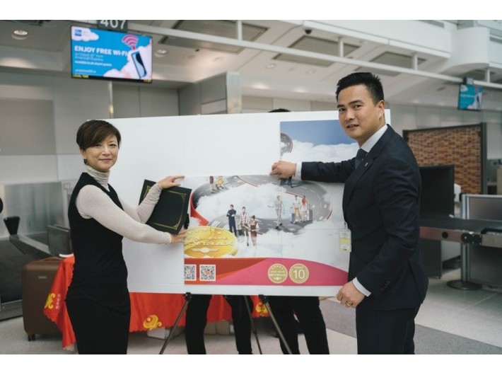 麗妍雅集R SPA參加海南航空多倫多-北京開航8周年慶典活動